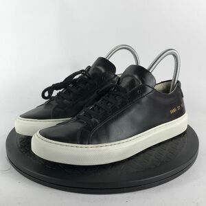 Common Projects Achilles Low Black/White Leather Shoes EU 37 Women’s Size 7